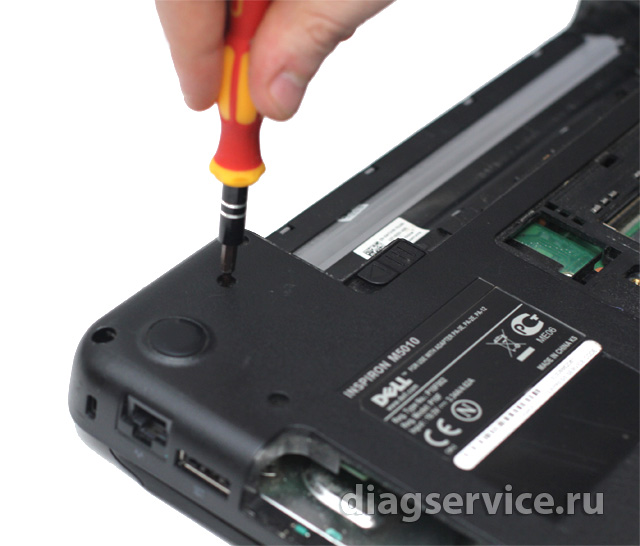 замена USB панели ноутбука Dell INSPIRON M5010