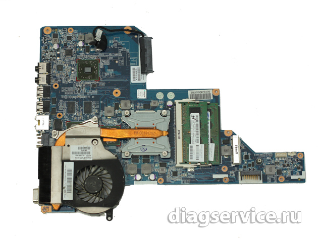 чистка системы охлаждения на ноутбуке  HP G62