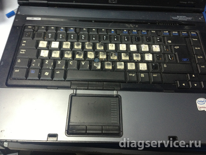 ремонт клавиш ноутбука HP