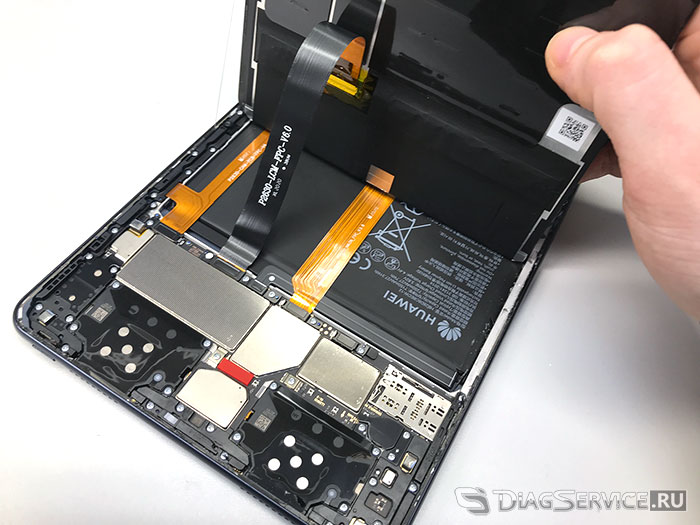 как расклеить дисплей Huawei MatePad 10.4