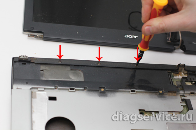 ремонт кнопки питания ноутбука Acer Aspire 1690