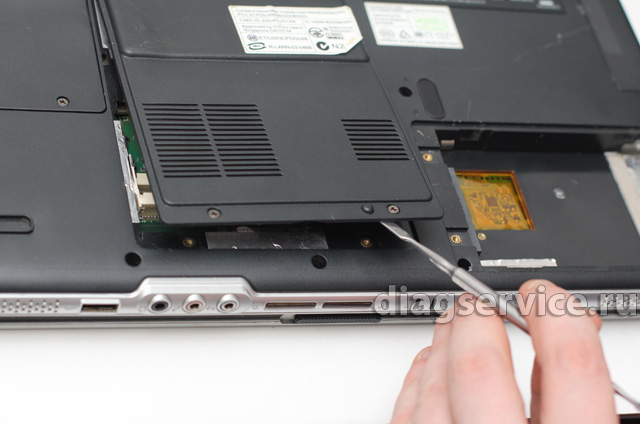 замена USB панели ноутбука Acer Aspire 1690