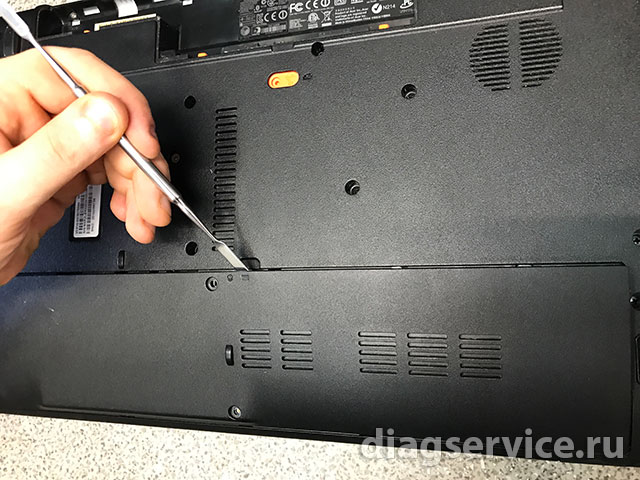 техническая чистка ноутбука
