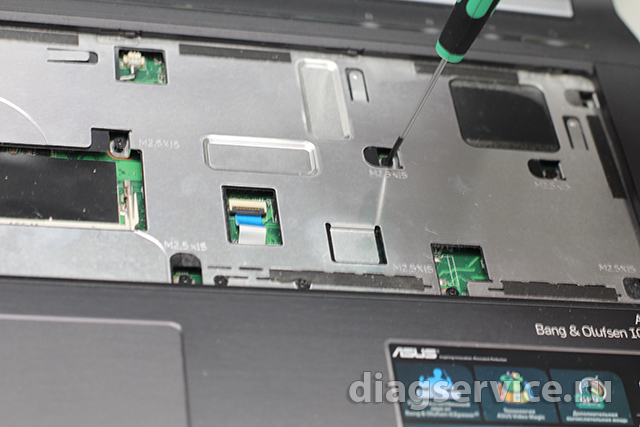 замена USB панели ноутбука Asus N73SV