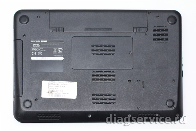 инструкция по разбору ноутбука  Dell INSPIRON M5010