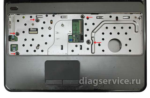 замена жесткого диска  ноутбука Dell INSPIRON M5010