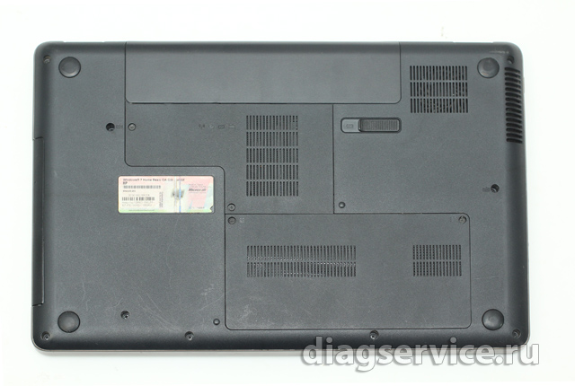 инструкция по разбору ноутбука  HP G62