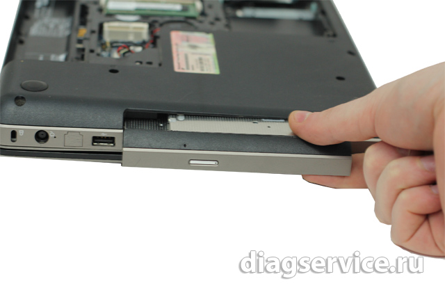 ремонт разъема питания ноутбука HP G62