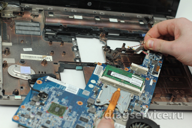 ремонт клавиатуры ноутбука HP G62