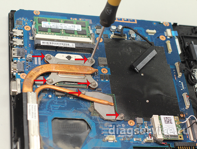 ремонт ноутбука Samsung NP305V5A